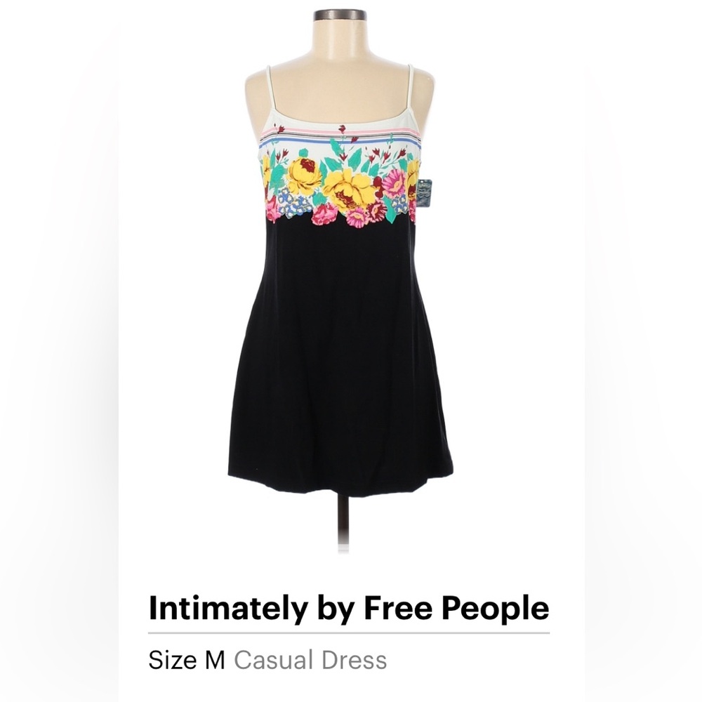 NWT Intimately by Free People casual mini floral dress size M